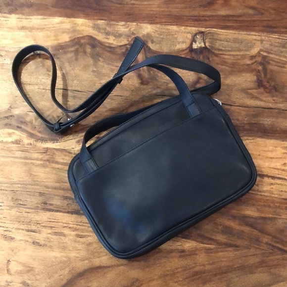 Loewe Madrid Vintage Leather Anagram Crossbody Blue - Picture 3 of 10